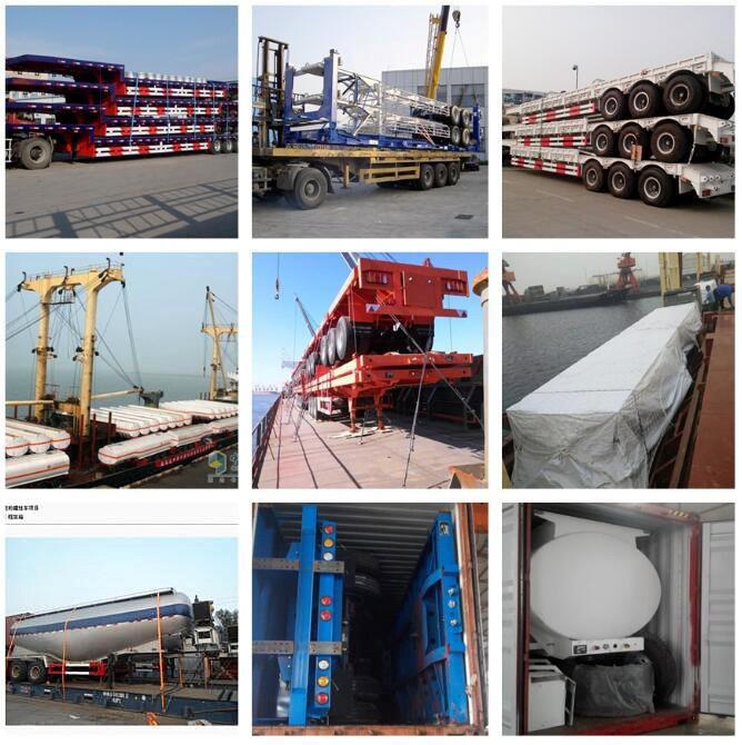 Puspriekabė transport.jpg Semi Trailer Transport.jpg